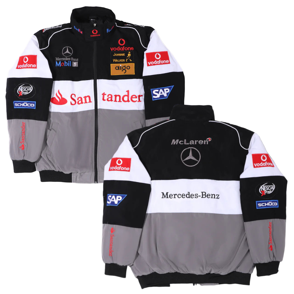 Mercedes "Vintage" Jacket - Gray