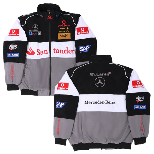 Mercedes "Vintage" Jacket - Gray