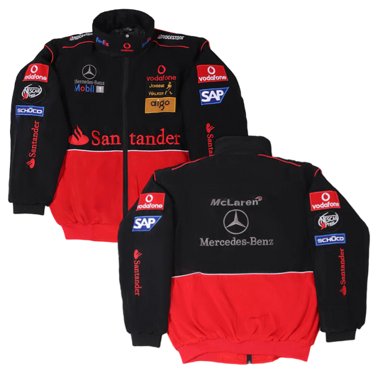 Mercedes "Vintage" Jacket - Red