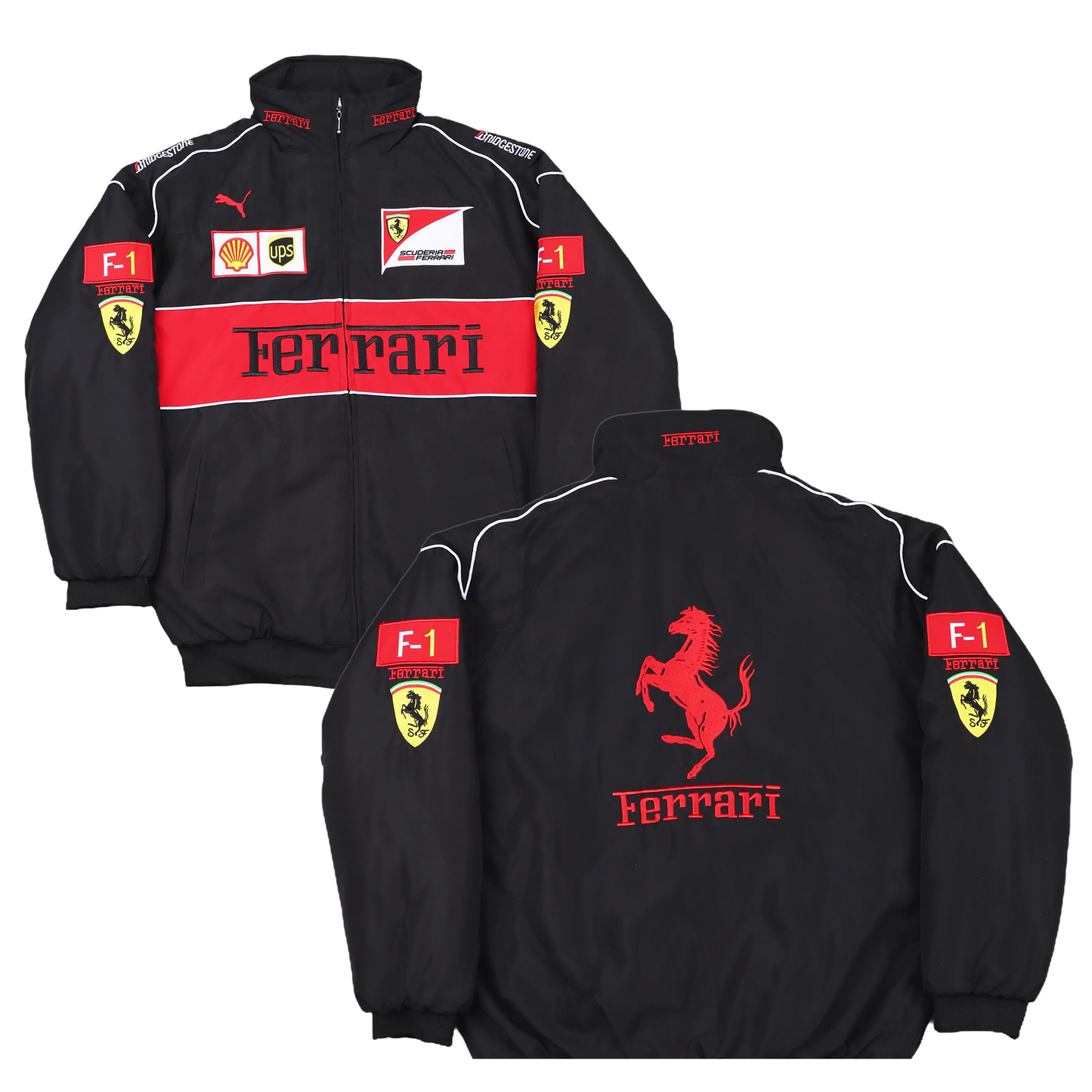 Ferr*ri "Vintage" Jacket - Black