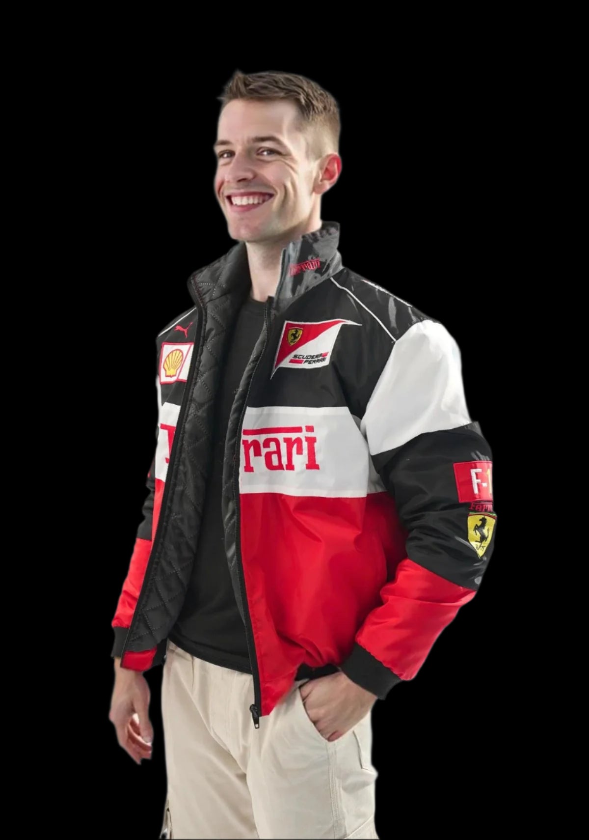 Ferrari "Vintage" Jacket - White