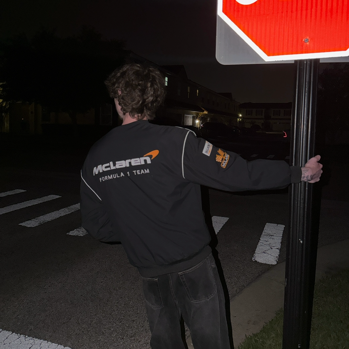 McLaren "Vintage" Jacket - Black