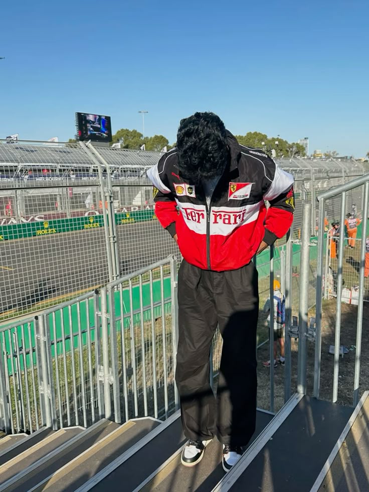 Ferr*ri "Vintage" Jacket - White