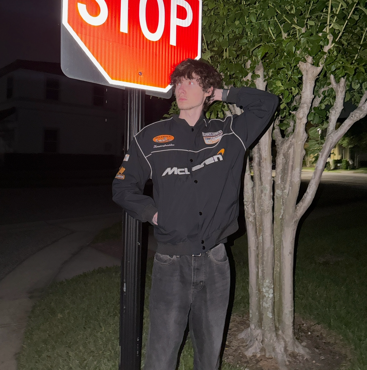 McLaren "Vintage" Jacket - Black