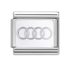 White Audi (silver)