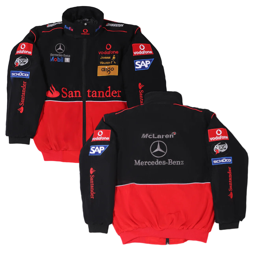 Mercedes "Vintage" Jacket - Red