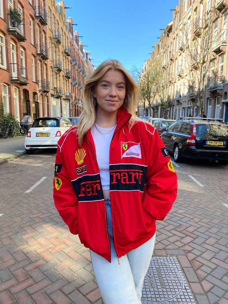 Ferrari "Vintage" Jacket - Red