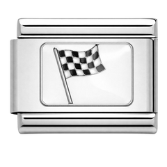 Racing Flag (silver)